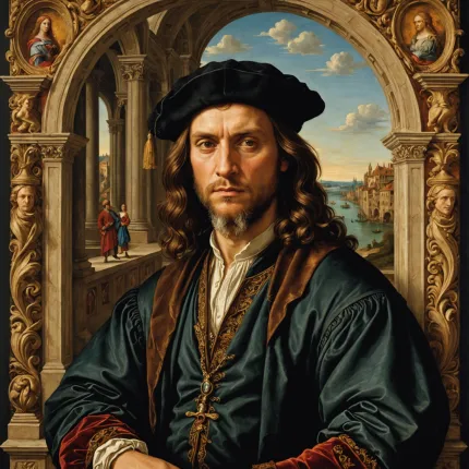 Искусство портретной живописи: Погружение в мир картин известных художников